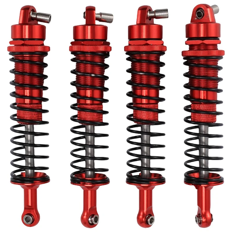 4Pcs Metal Shock Absorber Damper For Axial SCX6 Jeep JLU Wrangler AXI05000 1/6 RC Crawler Car Upgrades Parts
4Pcs Metal Shock Absorber Damper For Axial SCX6 Jeep JLU Wrangler AXI05000 1/6 RC Crawler Car Upgrades Parts