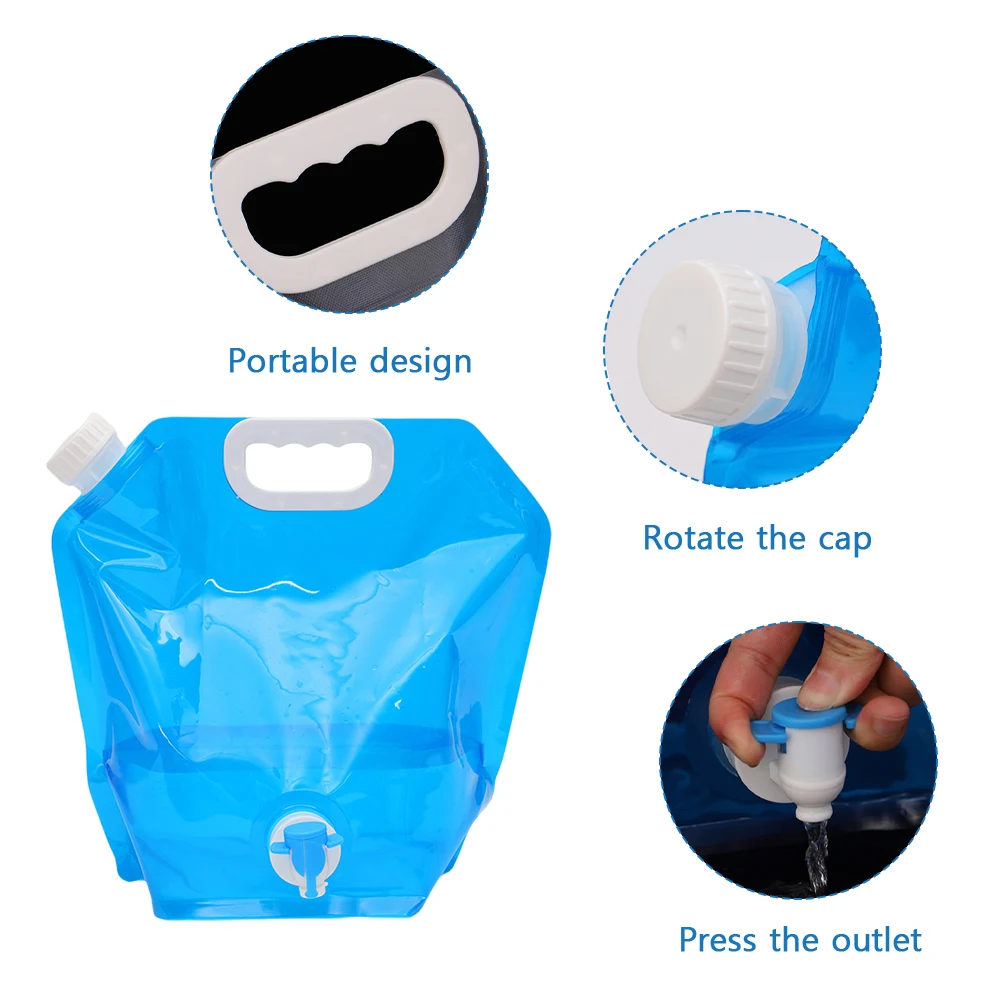 10L Camping Picnic Water Tank Portable Collapsible Drinking Water Bags Outdoor Multifunction Telescopic Storage Water Bottle
10L Camping Picnic Water Tank Portable Collapsible Drinking Water Bags Outdoor Multifunction Telescopic Storage Water Bottle