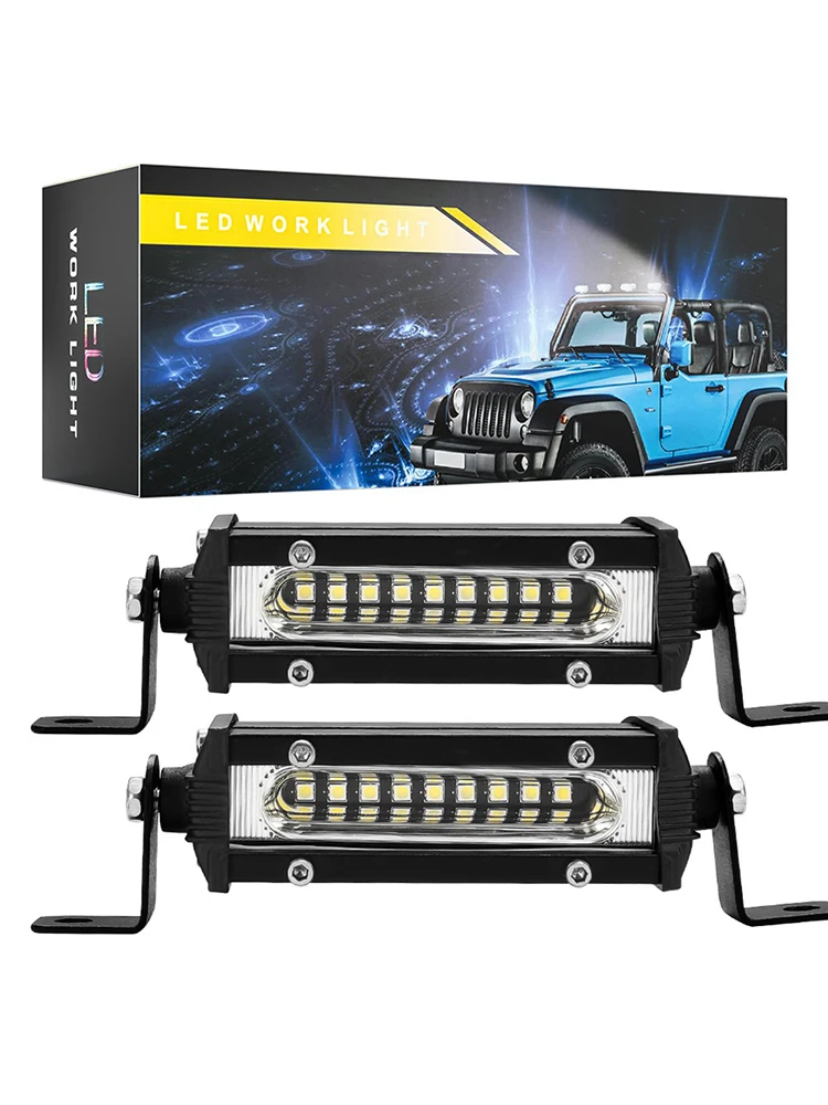 LED Lights Work Bar Lights 27W 4x4 LED Light Bar Driving Running Light Work Combo Spot Flood For Cars Truck Motorcycle Drop Ship
LED Lights Work Bar Lights 27W 4x4 LED Light Bar Driving Running Light Work Combo Spot Flood For Cars Truck Motorcycle Drop Ship