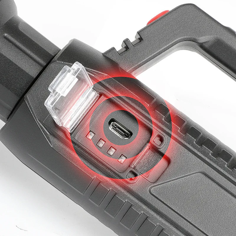 USB Rechargeable Flashlight Built-in 18650 Lithium Battery Strong Searchlight For Camping Hiking Fishing Emergency Lighting
USB Rechargeable Flashlight Built-in 18650 Lithium Battery Strong Searchlight For Camping Hiking Fishing Emergency Lighting