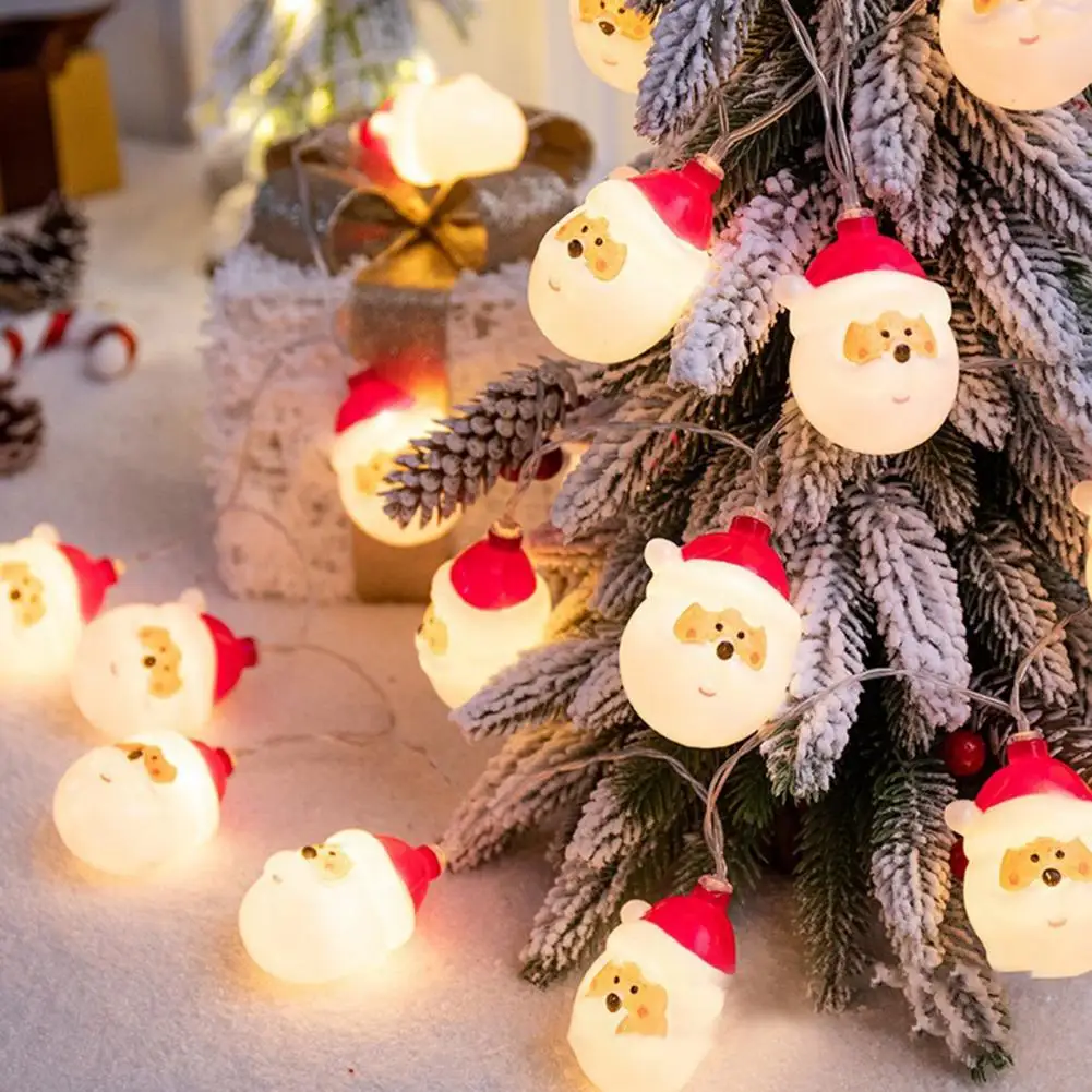 LED String Light Cartoon Shape Energy-saving Enhance Atmosphere Indoor Outdoor Fairy Lamp Light String Xmas Tree Decor for Home
LED String Light Cartoon Shape Energy-saving Enhance Atmosphere Indoor Outdoor Fairy Lamp Light String Xmas Tree Decor for Home