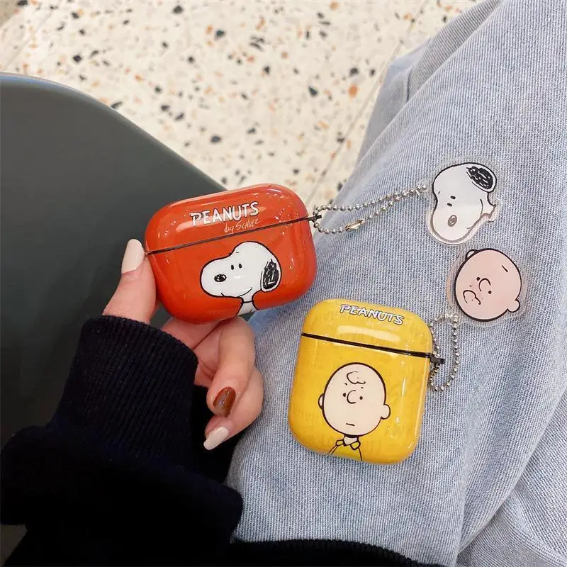 Snoopy Airpods1/2Generatio Protective Case Apple Wireless Bluetooth Pro Earphone Case Charlie Drop-Resistant Silicone Anime Case 
Snoopy Airpods1/2Generatio Protective Case Apple Wireless Bluetooth Pro Earphone Case Charlie Drop-Resistant Silicone Anime Case