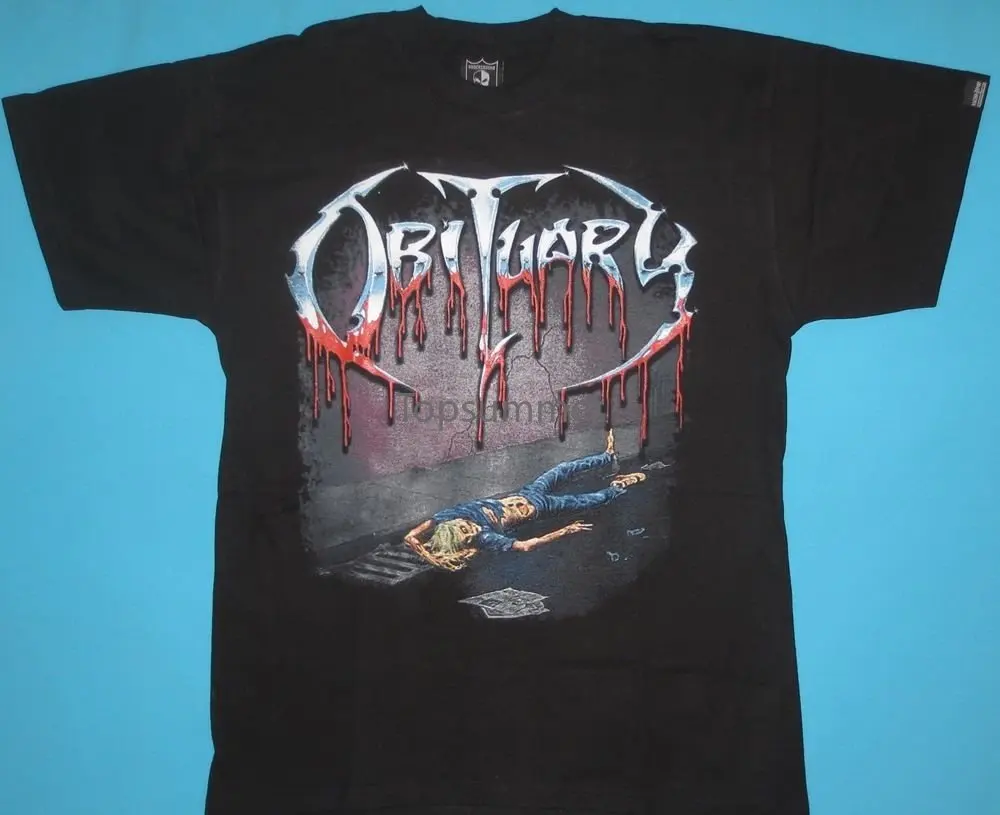 Obituary Slowly We Rot T-Shirt New 2018 Short Sleeve Cotton T Shirts Man Clothing Top Quality T Shirts Men O Neck Top Tee
Obituary Slowly We Rot T-Shirt New 2018 Short Sleeve Cotton T Shirts Man Clothing Top Quality T Shirts Men O Neck Top Tee
