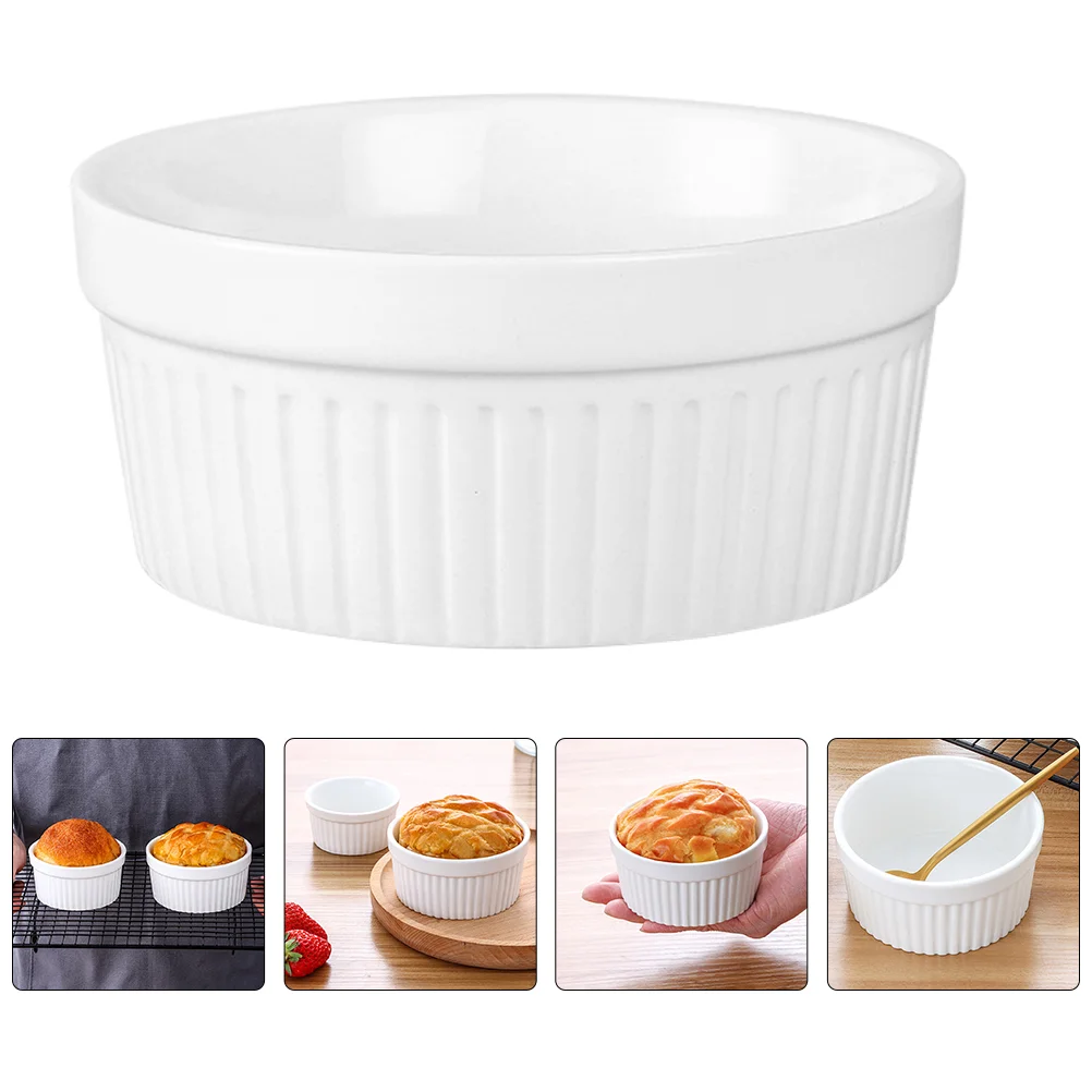 6 Pcs Pudding Cups Baking Ramekins White Porcelain Ramekins Mini Ramekins Lava Cake Cups Ramekin Dishes
6 Pcs Pudding Cups Baking Ramekins White Porcelain Ramekins Mini Ramekins Lava Cake Cups Ramekin Dishes