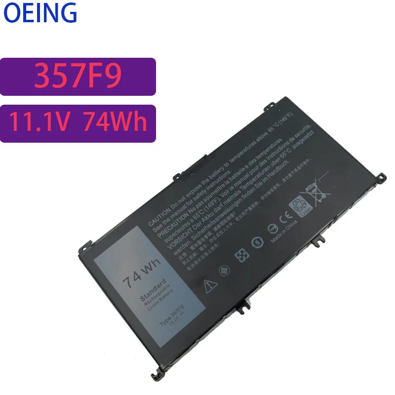 11.1V 74WH 357F9 Battery For Dell Inspiron 15- 7000 7559 7557 7566 7567 5576 INS15PD-1548B INS15PD-1748B INS15PD-1848B
11.1V 74WH 357F9 Battery For Dell Inspiron 15- 7000 7559 7557 7566 7567 5576 INS15PD-1548B INS15PD-1748B INS15PD-1848B