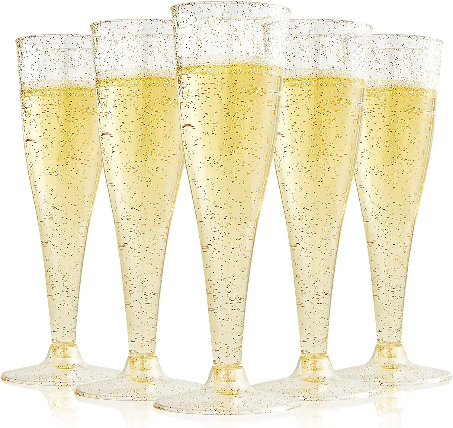 10pcs Plastic Champagne Flutes Cups For Wedding Thanksgiving Party 4.5 Oz Clear Plastic Toasting Glasses Disposable Picnic Cups
10pcs Plastic Champagne Flutes Cups For Wedding Thanksgiving Party 4.5 Oz Clear Plastic Toasting Glasses Disposable Picnic Cups
