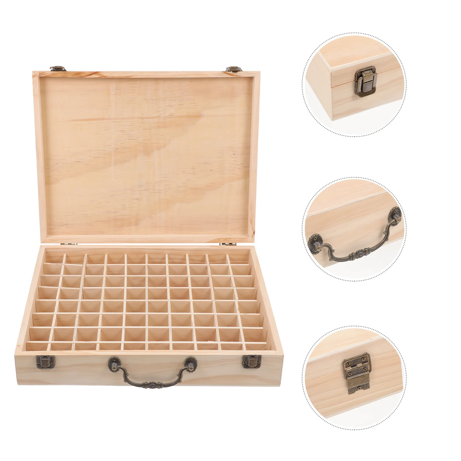 Oil Essential Box Wooden Storage Case Organizer Holder Nail Bottle Wood Display Oils Polish Container Aromatherapy Travel
Oil Essential Box Wooden Storage Case Organizer Holder Nail Bottle Wood Display Oils Polish Container Aromatherapy Travel