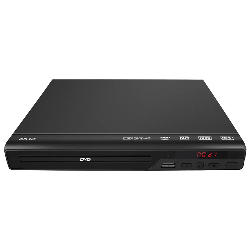 DVD-229 New Pro HD MI Best Sales Made in China Black Home DVD Player
DVD-229 New Pro HD MI Best Sales Made in China Black Home DVD Player