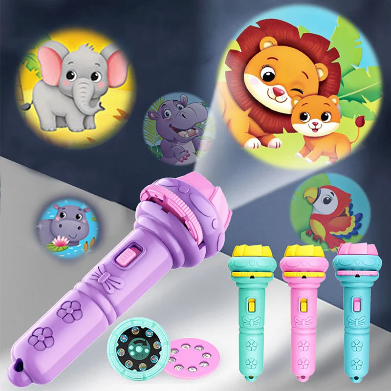 Flashlight Projector Torch Lamp Toy Cute Cartoon Creativity Toy Torch Lamp Flashlight Projector Toy Baby Sleeping Story Book
Flashlight Projector Torch Lamp Toy Cute Cartoon Creativity Toy Torch Lamp Flashlight Projector Toy Baby Sleeping Story Book