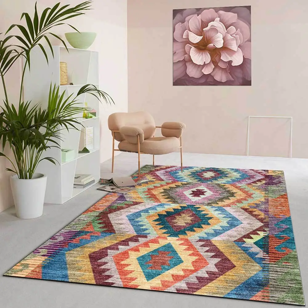 Vintage Moroccan Crystal Velvet Carpet Living Room Large Size Rug Bedroom Bohemian Decoration Bedside Mat Entrance Doormat
Vintage Moroccan Crystal Velvet Carpet Living Room Large Size Rug Bedroom Bohemian Decoration Bedside Mat Entrance Doormat