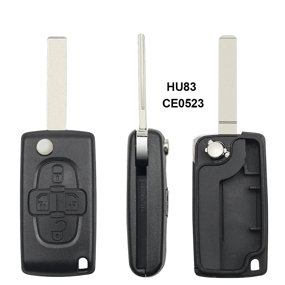 KEYYOU CE0523 CE0536 4 светильник ветительных кнопок для автомобиля корпус ключа для Peugeot 206 407 307 607 для Citroen C2 C3 C4 C5 C6 Berlingo HU83/VA2
KEYYOU CE0523 CE0536 4 светильник ветительных кнопок для автомобиля корпус ключа для Peugeot 206 407 307 607 для Citroen C2 C3 C4 C5 C6 Berlingo HU83/VA2