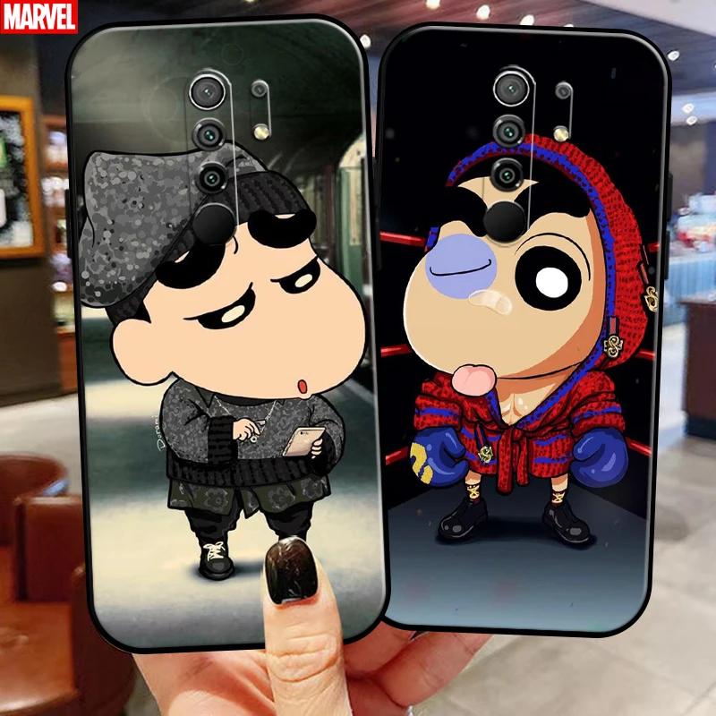 Cartoon Crayon Shin-chan Phone Case For Xiaomi Redmi 9 Soft Silicone Cover Liquid Silicon Coque Back Black Funda Carcasa
Cartoon Crayon Shin-chan Phone Case For Xiaomi Redmi 9 Soft Silicone Cover Liquid Silicon Coque Back Black Funda Carcasa
