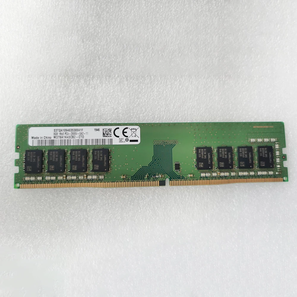 RAM 8G 8GB M378A1K43CB2-CTD 1RX8 PC4-2666V DDR4 2666 Memory High Quality Fast Ship
RAM 8G 8GB M378A1K43CB2-CTD 1RX8 PC4-2666V DDR4 2666 Memory High Quality Fast Ship