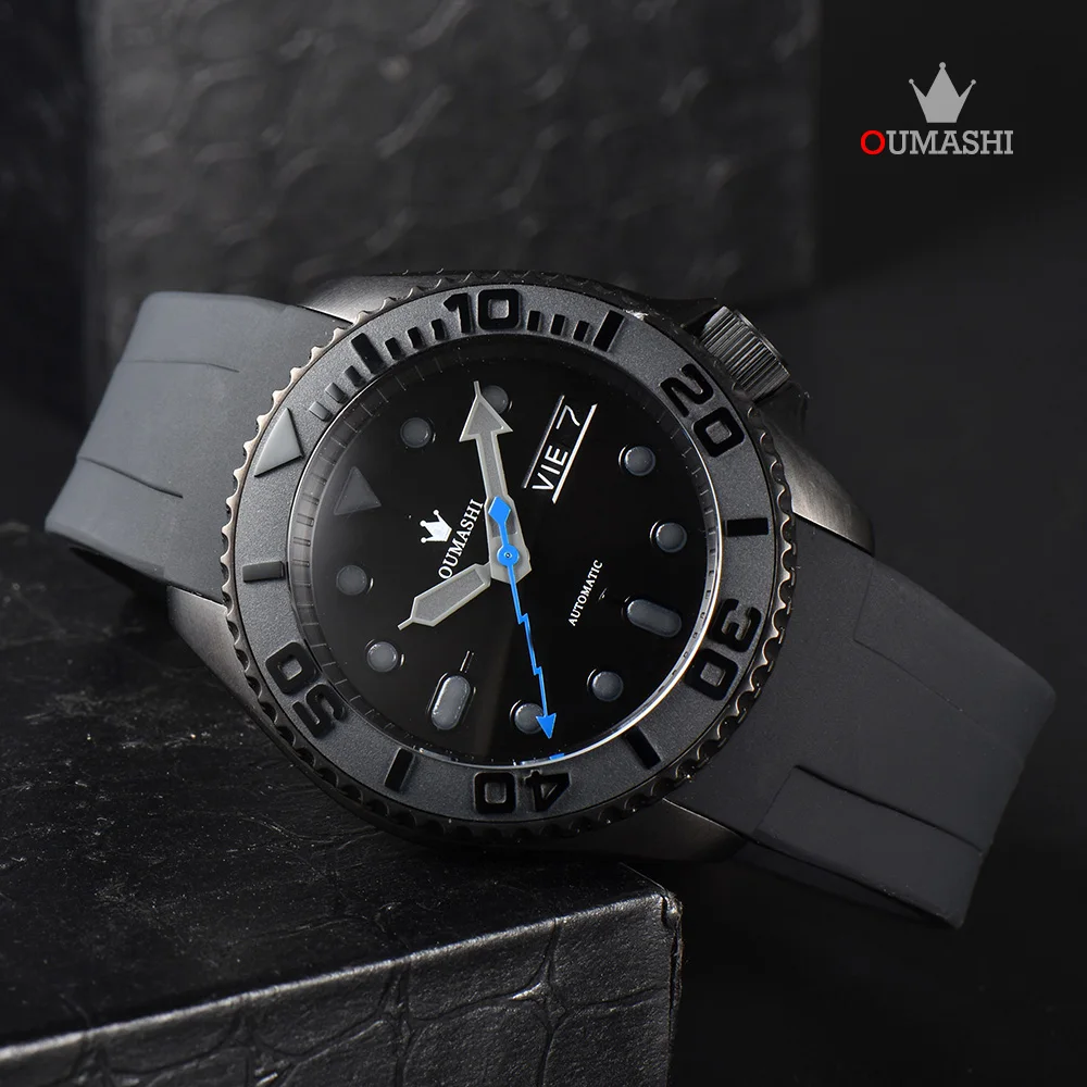 Black Watch Case 007 OUMASHI Men's Watch New Men's Luxury Automatic NH36 Watch Movement Stainless Steel Waterproof Watch
Black Watch Case 007 OUMASHI Men's Watch New Men's Luxury Automatic NH36 Watch Movement Stainless Steel Waterproof Watch