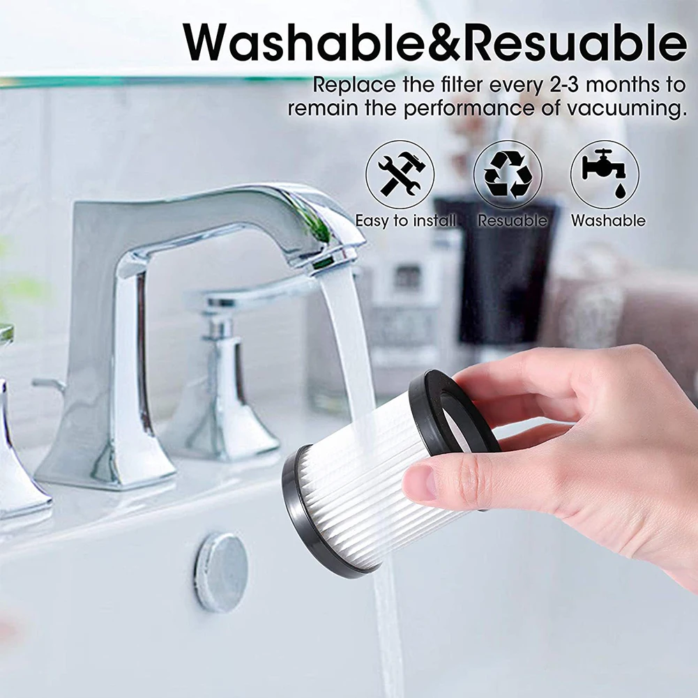 Vacuum Cleaner Filter For Easine H50 Handheld Vacuum Cleaner Spare Parts Accessories Replacement Filter Handheld Cordless Vac
Vacuum Cleaner Filter For Easine H50 Handheld Vacuum Cleaner Spare Parts Accessories Replacement Filter Handheld Cordless Vac
