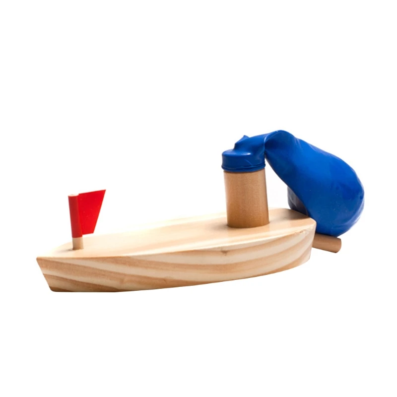 Wooden Balloon Powered Boat Children Water Playing Bathing Toys Kids Birthday Gift Desk Decor
Wooden Balloon Powered Boat Children Water Playing Bathing Toys Kids Birthday Gift Desk Decor