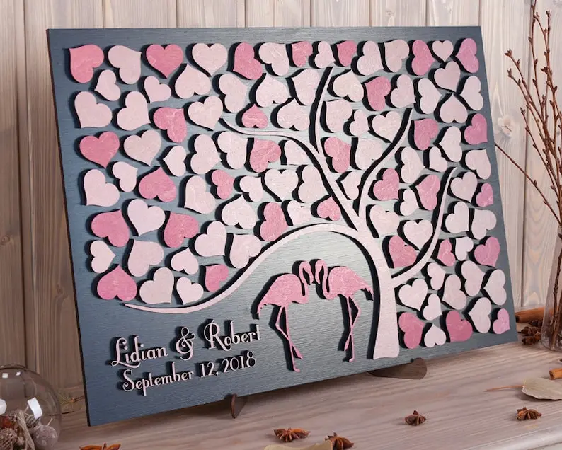 Свадебная Гостевая книга с фламинго, альтернатива 3D, уникальная книга для гостей, деревенская книга с деревенским знаком, традиционный троп...
Свадебная Гостевая книга с фламинго, альтернатива 3D, уникальная книга для гостей, деревенская книга с деревенским знаком, традиционный троп...