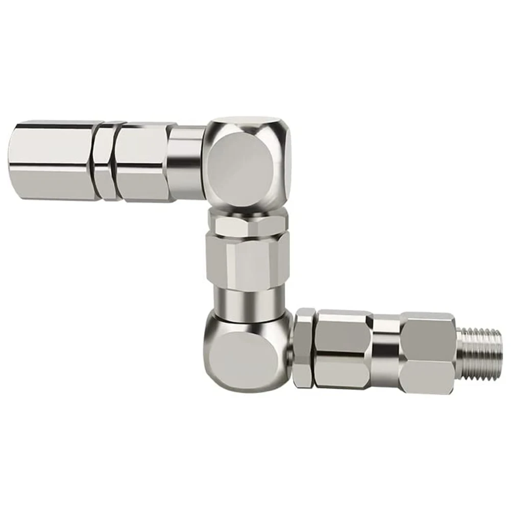 Аксессуар для распылителя краски 1/4 дюйма (M) X 1/4 дюйма (F) Z-Swivel 6500PSI из нержавеющей стали с вращением на 1/4 °
Аксессуар для распылителя краски 1/4 дюйма (M) X 1/4 дюйма (F) Z-Swivel 6500PSI из нержавеющей стали с вращением на 1/4 °