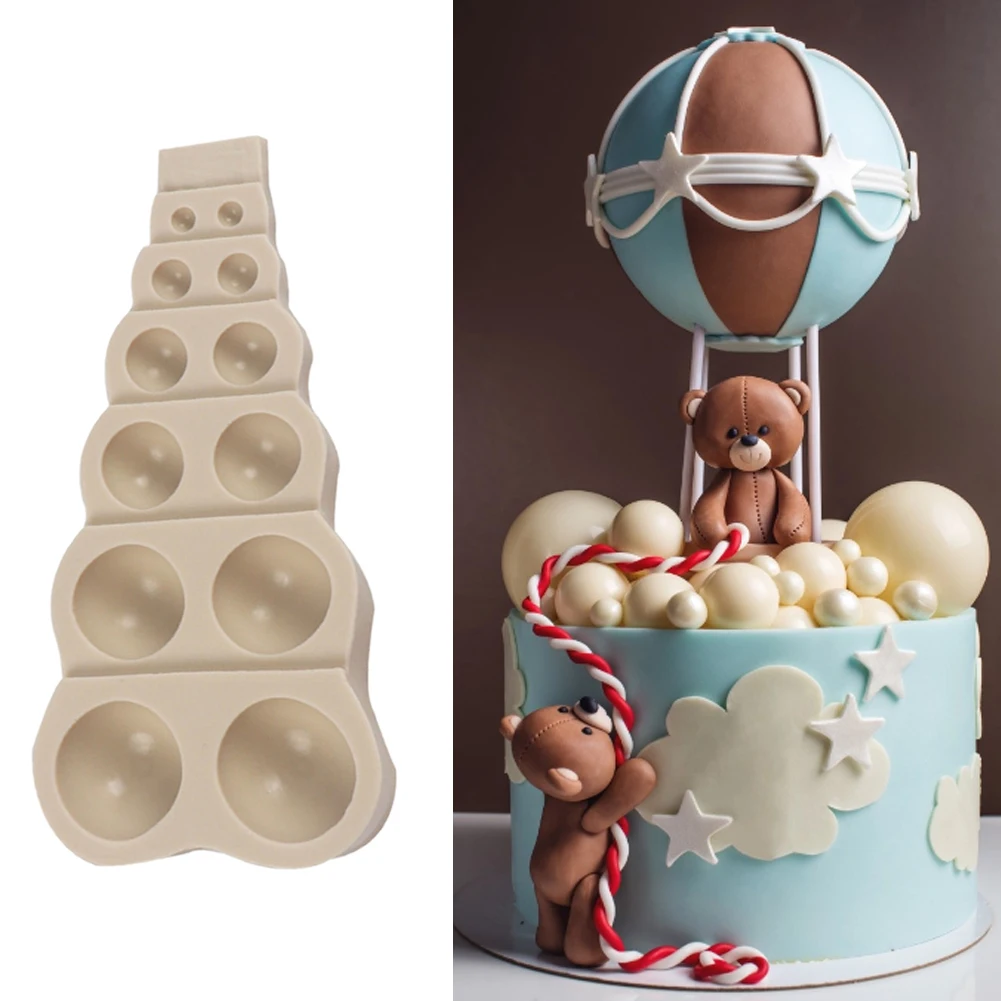 Reusable Pearl Ball Silicone Cake Mould Soap Fondant Chocolate Mold DIY Baking Kitchen Cooking Cake Decorating Tools
Reusable Pearl Ball Silicone Cake Mould Soap Fondant Chocolate Mold DIY Baking Kitchen Cooking Cake Decorating Tools