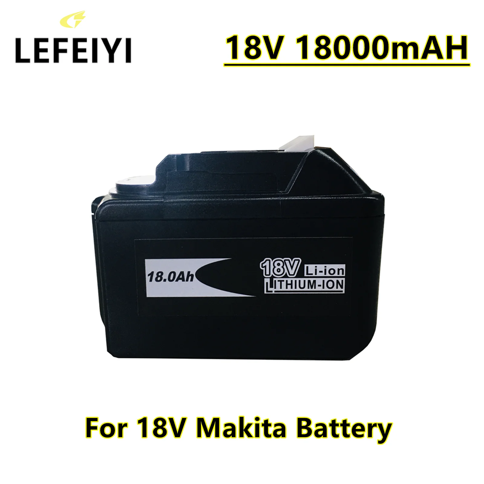 Аккумуляторная батарея LEFEIYI BL1860, 18 в, 18000 мАч, литий-ионная батарея для Makita BL1840, BL1850, BL1830, BL1860B, аккумулятор для электроинструмента
Аккумуляторная батарея LEFEIYI BL1860, 18 в, 18000 мАч, литий-ионная батарея для Makita BL1840, BL1850, BL1830, BL1860B, аккумулятор для электроинструмента