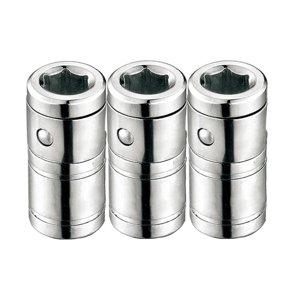 1/4" Ratchet Socket Adapter 6.3mm Square Drive To 1/4" Hex Shank Socket Bits Converter Quick Release Screwdriver Holder Adapter
1/4" Ratchet Socket Adapter 6.3mm Square Drive To 1/4" Hex Shank Socket Bits Converter Quick Release Screwdriver Holder Adapter