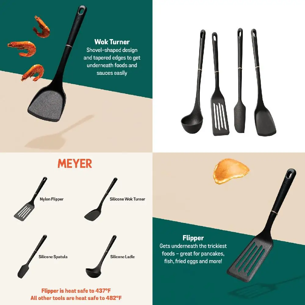 Perfect Lovely Matte Black 4-Piece Cooking Tool & Utensil Set for Home Chef - Ideal Gift for Cooking Enthusiasts.
Perfect Lovely Matte Black 4-Piece Cooking Tool & Utensil Set for Home Chef - Ideal Gift for Cooking Enthusiasts.