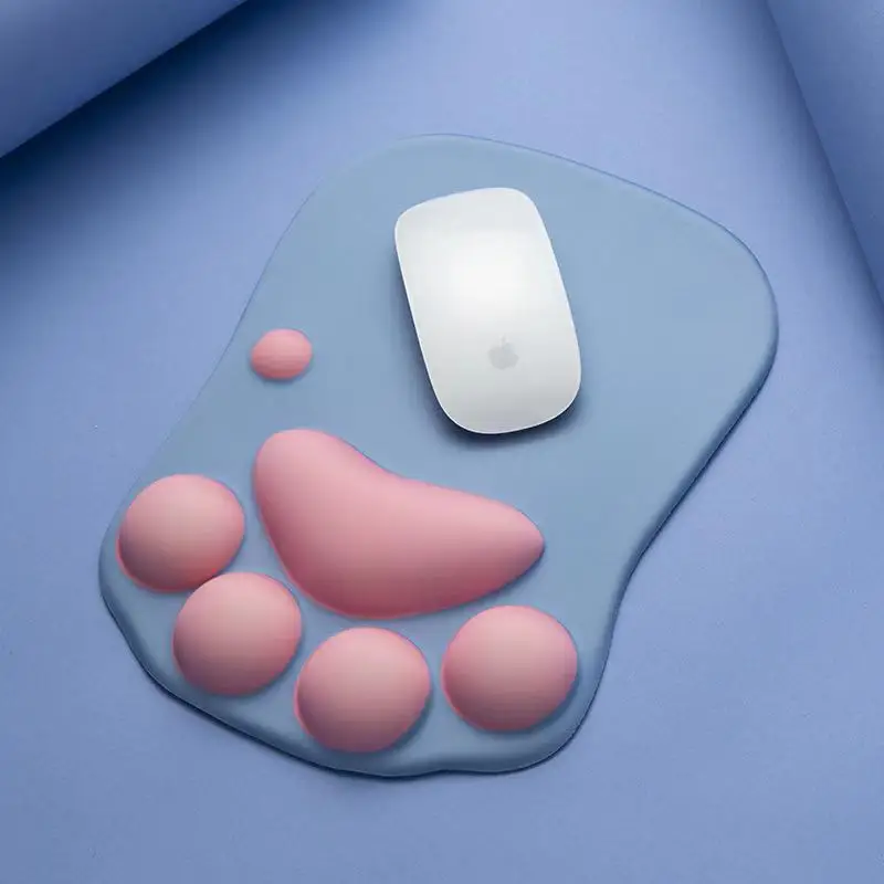 Kawaii Cat Paw Mouse Pad with Wrist Rest Support Gaming Desk Pad Nonslip Silicon Mice Mat Laptop Game Computer Keyboard Desk Set
Kawaii Cat Paw Mouse Pad with Wrist Rest Support Gaming Desk Pad Nonslip Silicon Mice Mat Laptop Game Computer Keyboard Desk Set