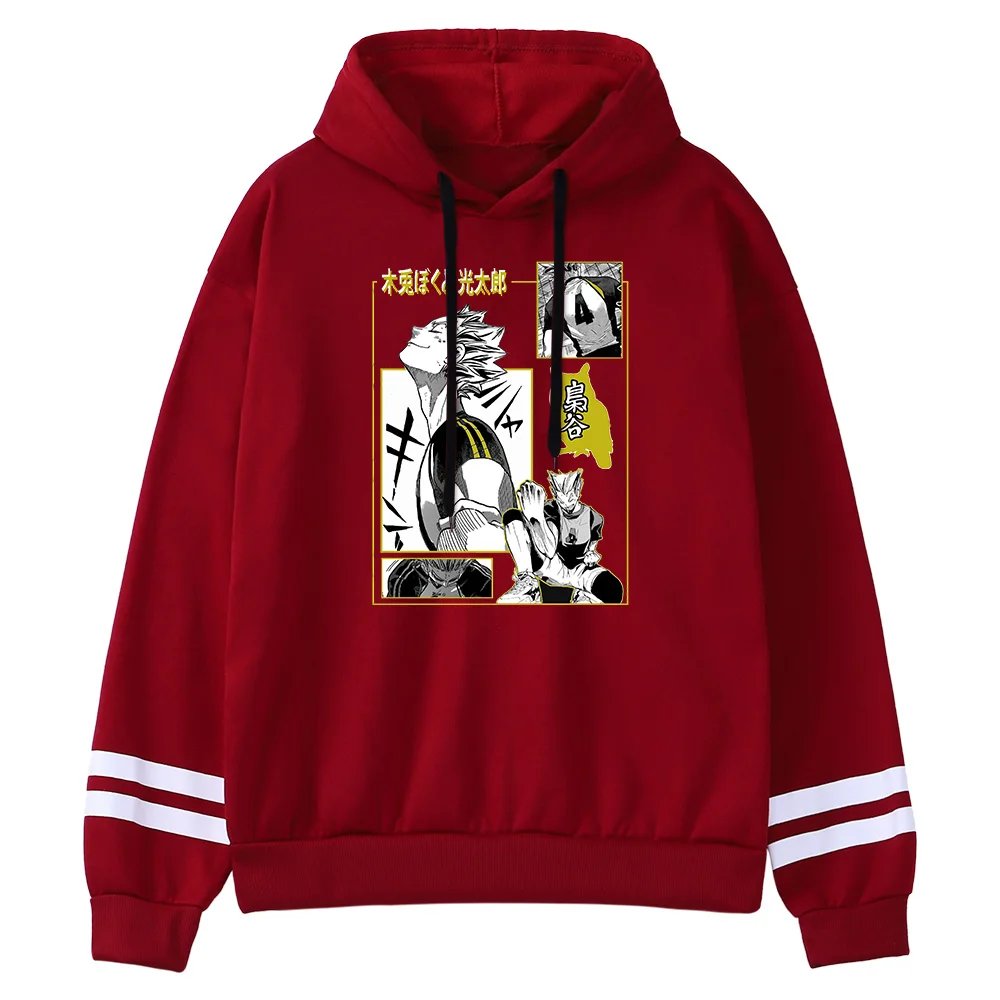 Haikyuu Bokuto Japan Anime Printing Hoodie Men Fashion Hip Hop Clothing New Splicing Fleece Hoody Winter Warm Sweatshirts Unisex
Haikyuu Bokuto Japan Anime Printing Hoodie Men Fashion Hip Hop Clothing New Splicing Fleece Hoody Winter Warm Sweatshirts Unisex
