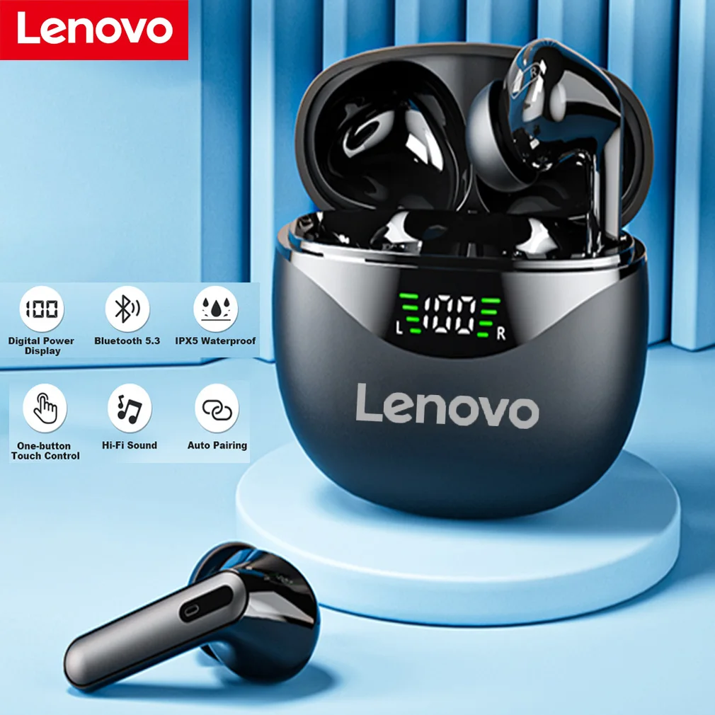 Lenovo TWS Air buds Pro 4 Fone Bluetooth Headphones TWS Wireless Earphone LED Display Gaming Sports Earbuds Mic For IOS Android
Lenovo TWS Air buds Pro 4 Fone Bluetooth Headphones TWS Wireless Earphone LED Display Gaming Sports Earbuds Mic For IOS Android