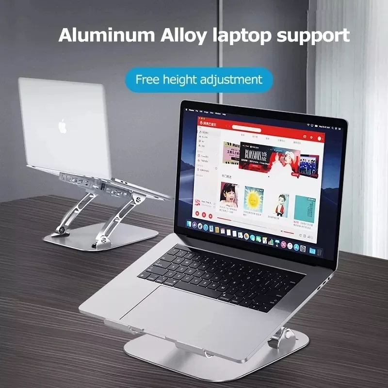 Aluminum Adjustable Laptop Stand for Macbook Computer PC IPad Tablet Support Notebook Stand Cooling Fan Pad Laptop Holder Base
Aluminum Adjustable Laptop Stand for Macbook Computer PC IPad Tablet Support Notebook Stand Cooling Fan Pad Laptop Holder Base