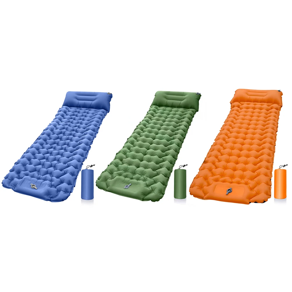 Camping Inflatable Mattress TPU Nylon Waterproof 200kg Load Sleeping Cushion for Hiking Trekking Climbing Mountaineering
Camping Inflatable Mattress TPU Nylon Waterproof 200kg Load Sleeping Cushion for Hiking Trekking Climbing Mountaineering