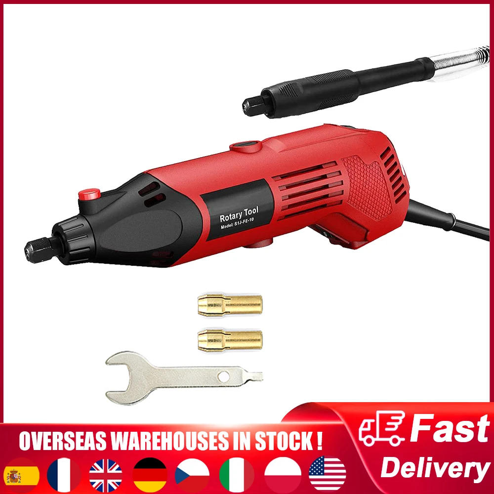 160W Electric Grinding Polishing Machine Varible Speed 8000-35000rpm Rotary Mill Tool for DIY Creations Craft Projects Engraving
160W Electric Grinding Polishing Machine Varible Speed 8000-35000rpm Rotary Mill Tool for DIY Creations Craft Projects Engraving