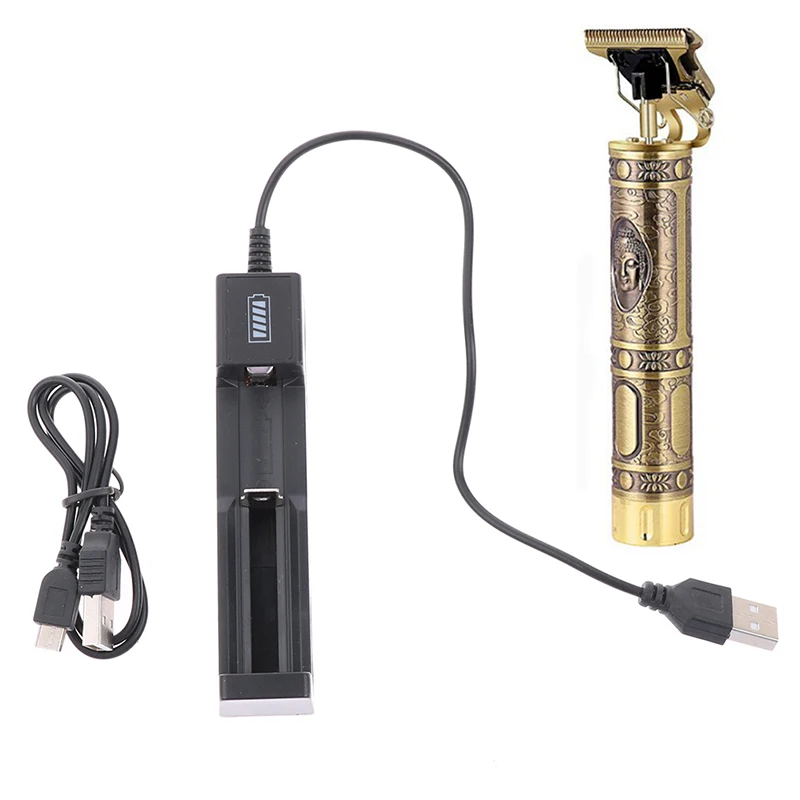 USB Rechargeable T9 Electric Hair Clipper trimme Cordless Shaver Trimmer Charger
USB Rechargeable T9 Electric Hair Clipper trimme Cordless Shaver Trimmer Charger