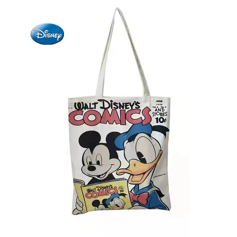 Donald Duck Handbag Girls Bag Large Capacity Student Shoulder Bags Mickey Mouse Canvas Shopping Travel Beach Disney Bag Gift
Donald Duck Handbag Girls Bag Large Capacity Student Shoulder Bags Mickey Mouse Canvas Shopping Travel Beach Disney Bag Gift