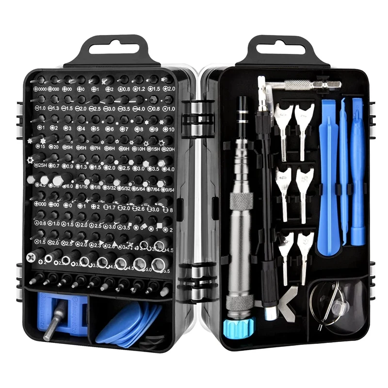Набор отверток 135 в 1, набор прецизионных механических инструментов для ремонта, с гибким семейным набором для ремонта ноутбуков
Набор отверток 135 в 1, набор прецизионных механических инструментов для ремонта, с гибким семейным набором для ремонта ноутбуков