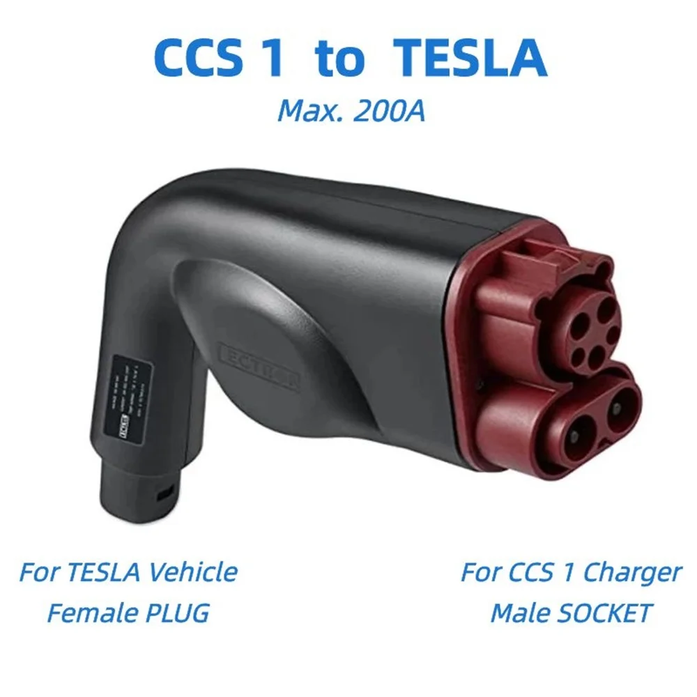 Комбинированная Зарядка для электромобилей CCS 1 к Tesla, 200 А, самая быстрая зарядная станция EVSE для Tesla модели X/S/Y/3
Комбинированная Зарядка для электромобилей CCS 1 к Tesla, 200 А, самая быстрая зарядная станция EVSE для Tesla модели X/S/Y/3