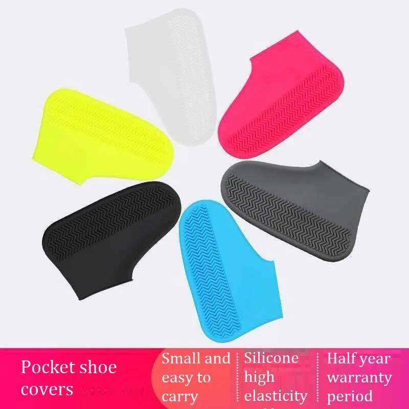 Silicone Outdoor WaterProof Shoe Covers Reusable Rain Shoe Covers Unisex Shoes Protector Anti-slip Rain Boot Pads For Rainy Day
Silicone Outdoor WaterProof Shoe Covers Reusable Rain Shoe Covers Unisex Shoes Protector Anti-slip Rain Boot Pads For Rainy Day
