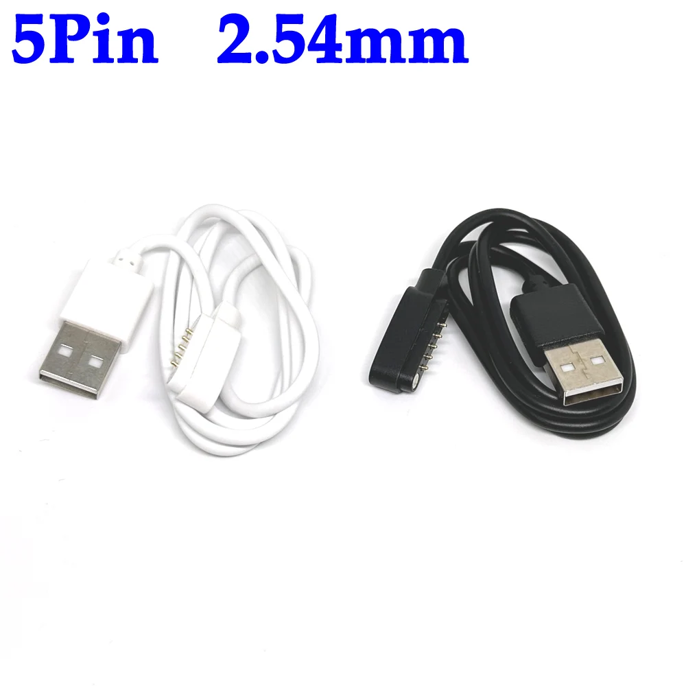 5 Pin Strong Magnetic Watch Charge Cable USB Charging Line Cord Rope Black White Color Compatible with Smart Watches Universal
5 Pin Strong Magnetic Watch Charge Cable USB Charging Line Cord Rope Black White Color Compatible with Smart Watches Universal