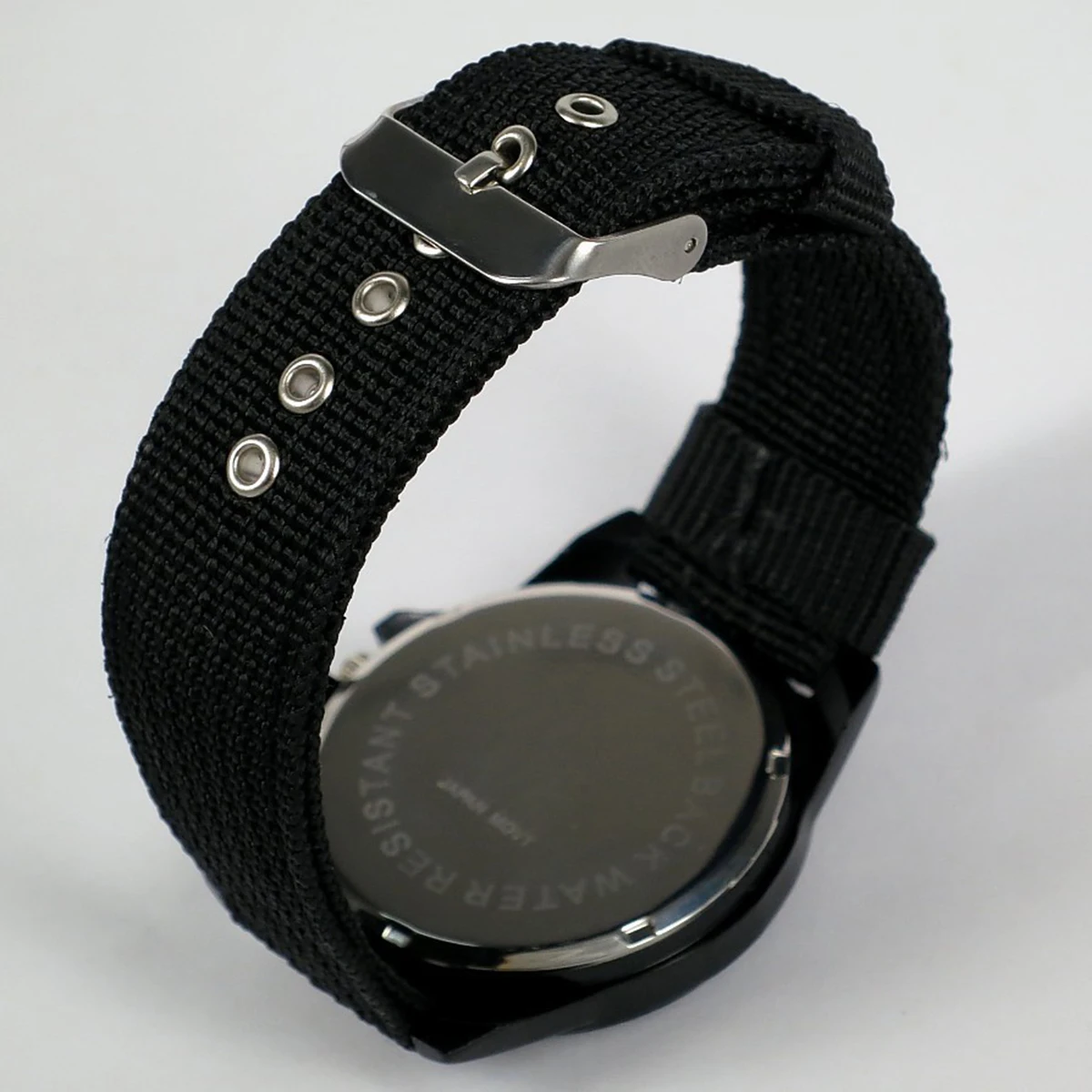 Модные мужские кварцевые часы армейские солдатские военные холщовые аналоговые