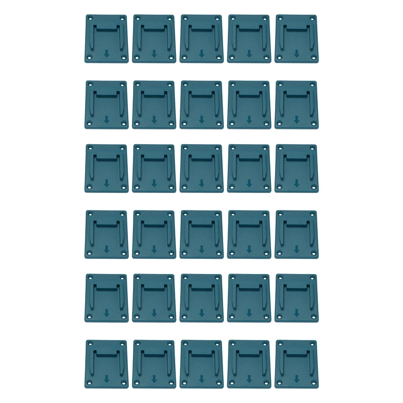 30Pcs Machine Holder Wall Mount Storage Bracket Fixing Devices For Makita 18V Electric Tool Battery Tools Blue
30Pcs Machine Holder Wall Mount Storage Bracket Fixing Devices For Makita 18V Electric Tool Battery Tools Blue