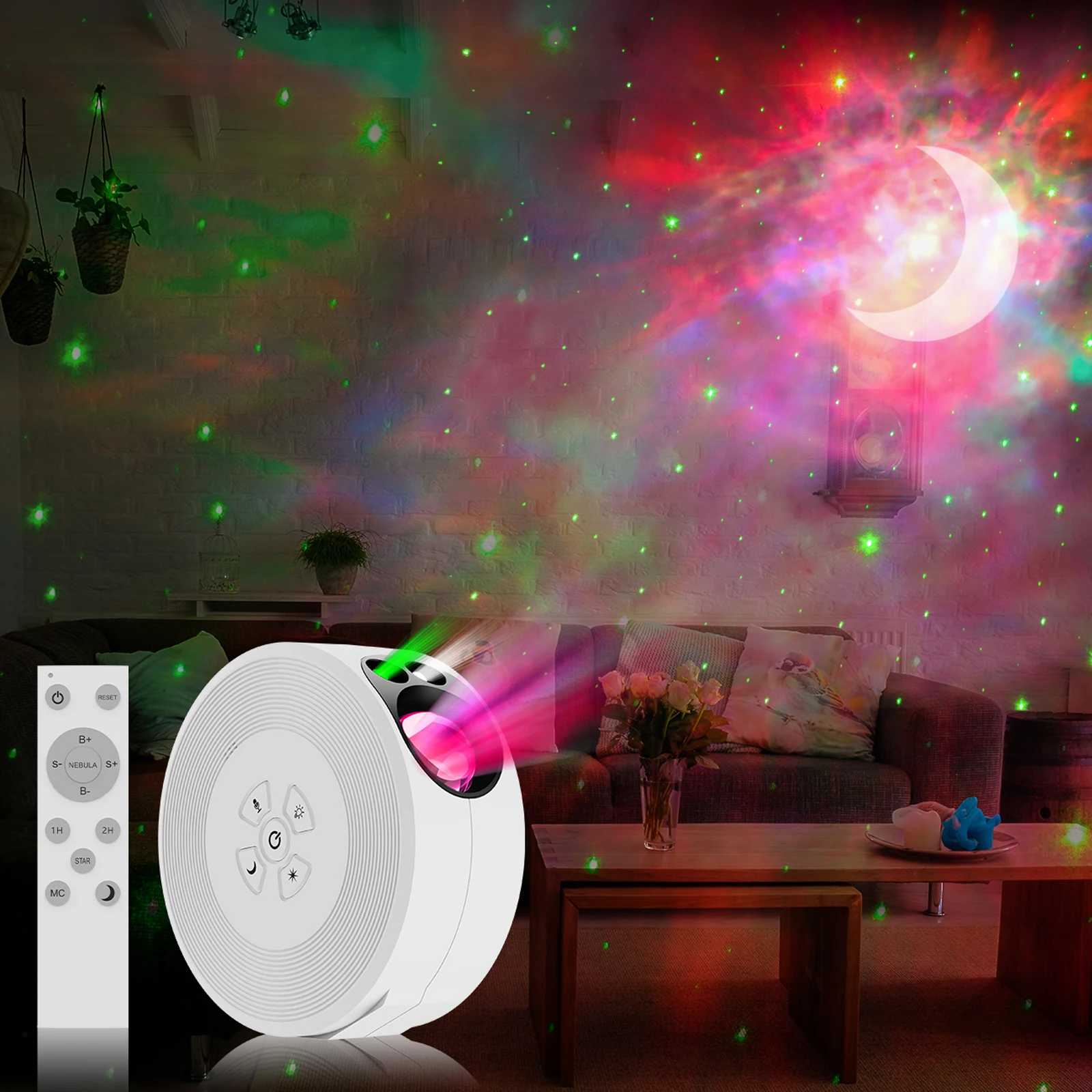LED Star Galaxy Projector Starry Sky Night Light Noise Free Home Bedroom Atmosphere Light Christmas Valentine's Day Gift
LED Star Galaxy Projector Starry Sky Night Light Noise Free Home Bedroom Atmosphere Light Christmas Valentine's Day Gift