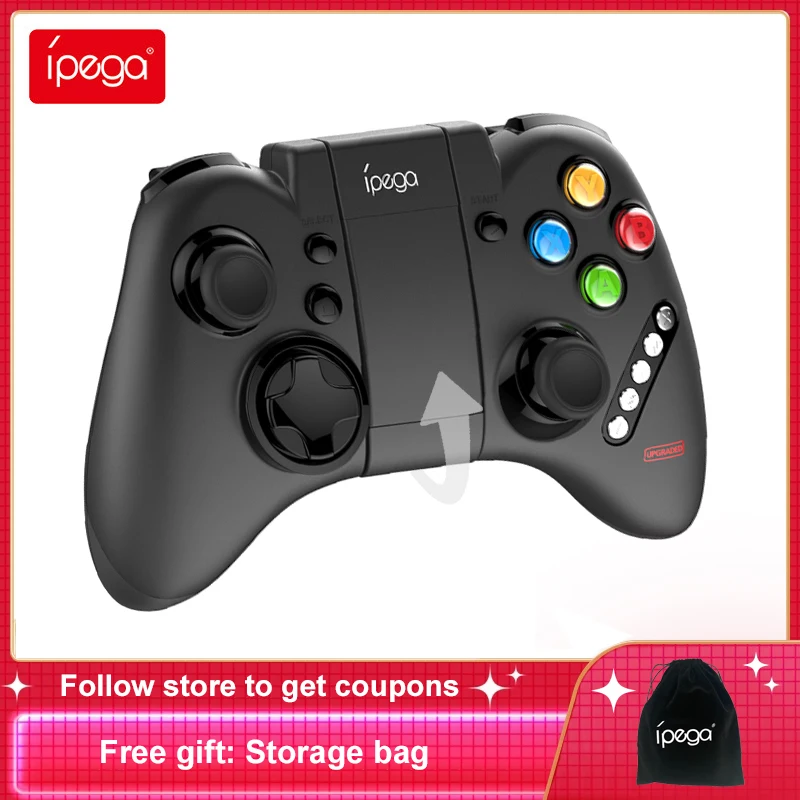 

Ipega PG-9021S Controle PC Mobile Game Controller PUBG Trigger Bluetooth Wireless Gamepad For Android iOS Smartphone TV Box