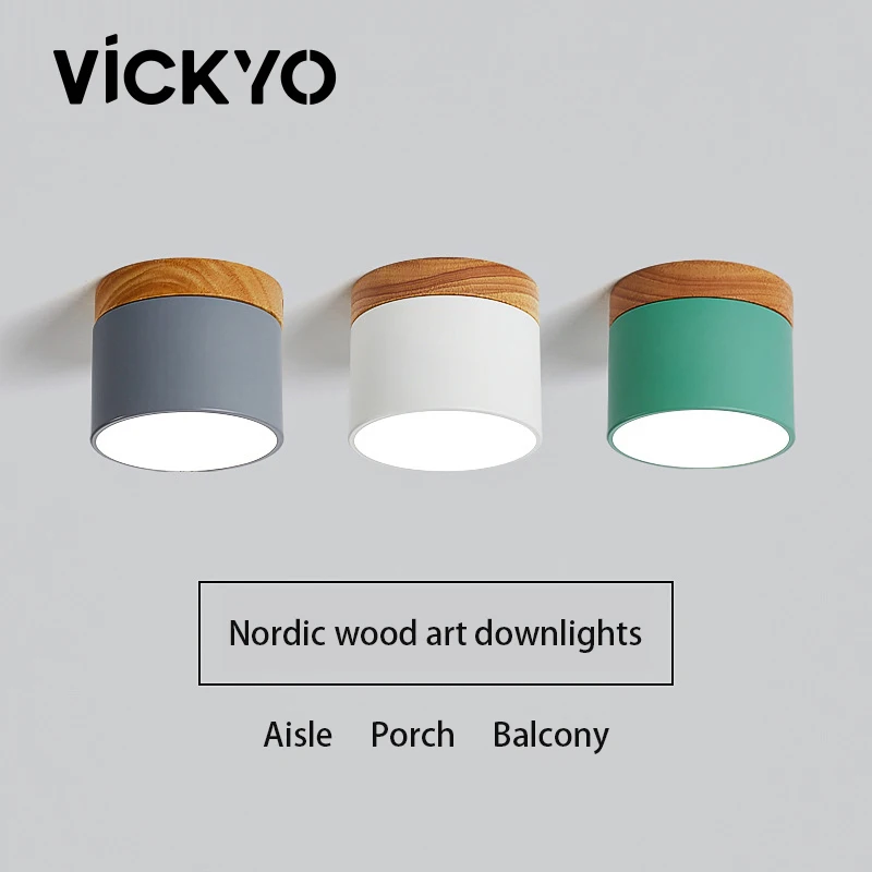 VICKYO Entrance Light Bay Window Balcony Macaron Solid Wood Aisle Corridor Ceiling Lights Ceiling LED Surface Mounted Downlight
VICKYO Entrance Light Bay Window Balcony Macaron Solid Wood Aisle Corridor Ceiling Lights Ceiling LED Surface Mounted Downlight