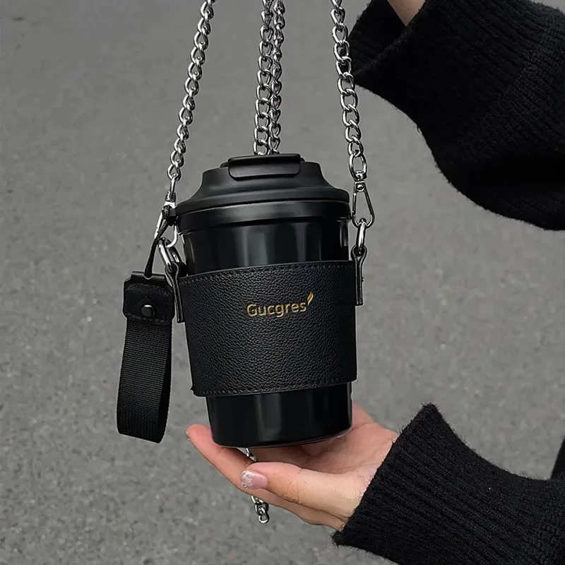 420ml Portable Stainless Steel Coffee Mug Thermal Water Bottle Non-slip Travel Car Insulated Water Bottle Women Girl Gift Cup
420ml Portable Stainless Steel Coffee Mug Thermal Water Bottle Non-slip Travel Car Insulated Water Bottle Women Girl Gift Cup