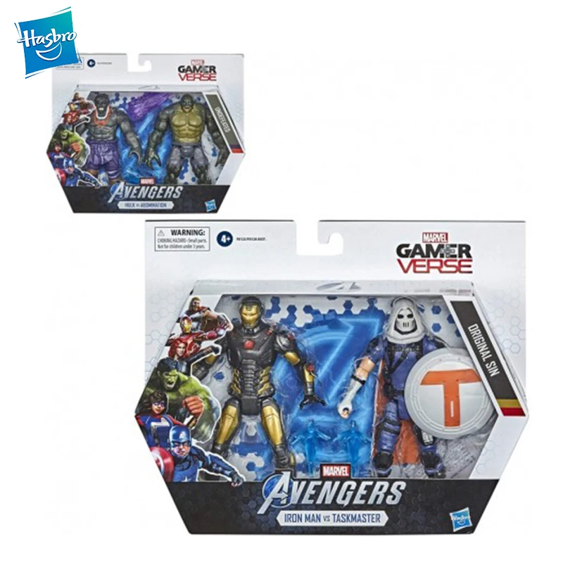 Marvel Avengers Gamerverse 6-Inch Action Figure 2-Pack - Iron Man and Task Master Hulk Evil Imitation Master F0120
Marvel Avengers Gamerverse 6-Inch Action Figure 2-Pack - Iron Man and Task Master Hulk Evil Imitation Master F0120