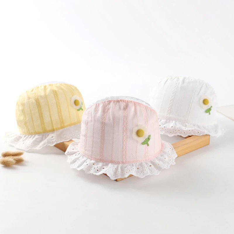 New Cute Baby Becket Hat Open Top Lace Bonnet Headwrap Soft Elastic Infant Caps Summer Newborn Hospital Hats for Boys Girls
New Cute Baby Becket Hat Open Top Lace Bonnet Headwrap Soft Elastic Infant Caps Summer Newborn Hospital Hats for Boys Girls