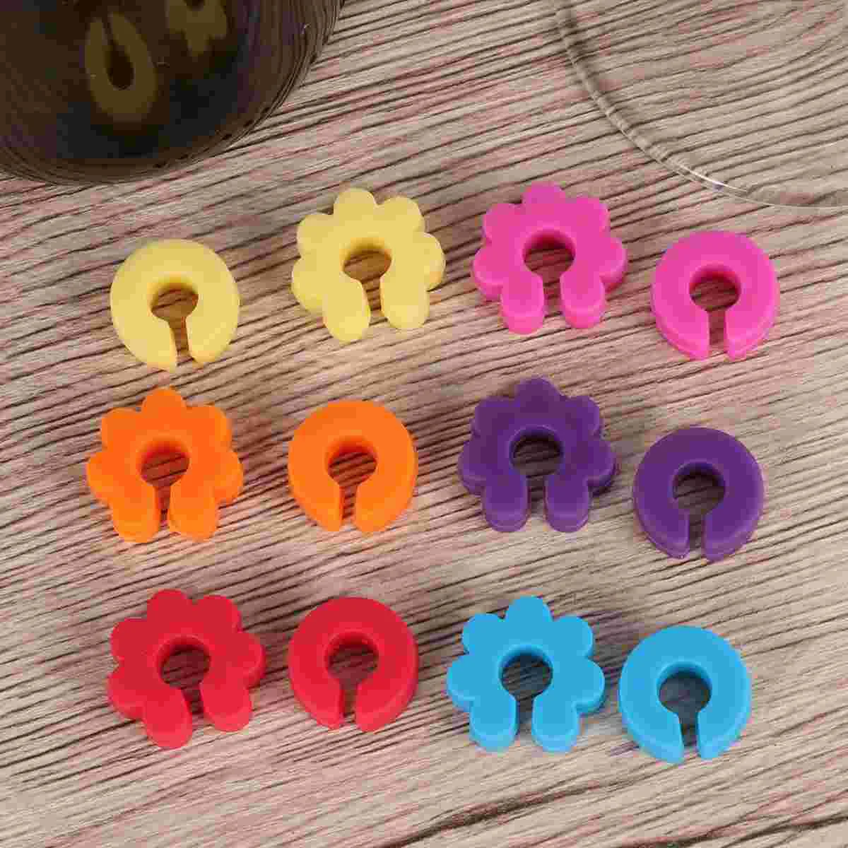 2 Packs Drinking Glass Marker Identifiers Bottle Champagne Charms Markers Silicone Cocktails
2 Packs Drinking Glass Marker Identifiers Bottle Champagne Charms Markers Silicone Cocktails