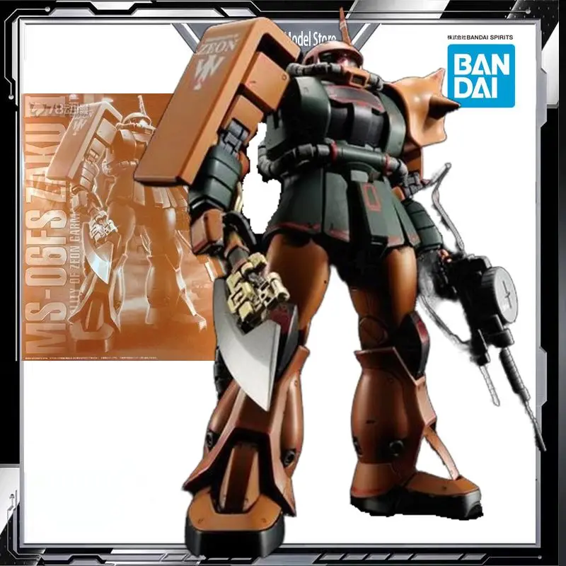 Оригинальная модель Bandai в комплекте, модель GUNDAM MG MS-06FS zakuii 1/100, аниме, модель в сборе для мальчиков
Оригинальная модель Bandai в комплекте, модель GUNDAM MG MS-06FS zakuii 1/100, аниме, модель в сборе для мальчиков