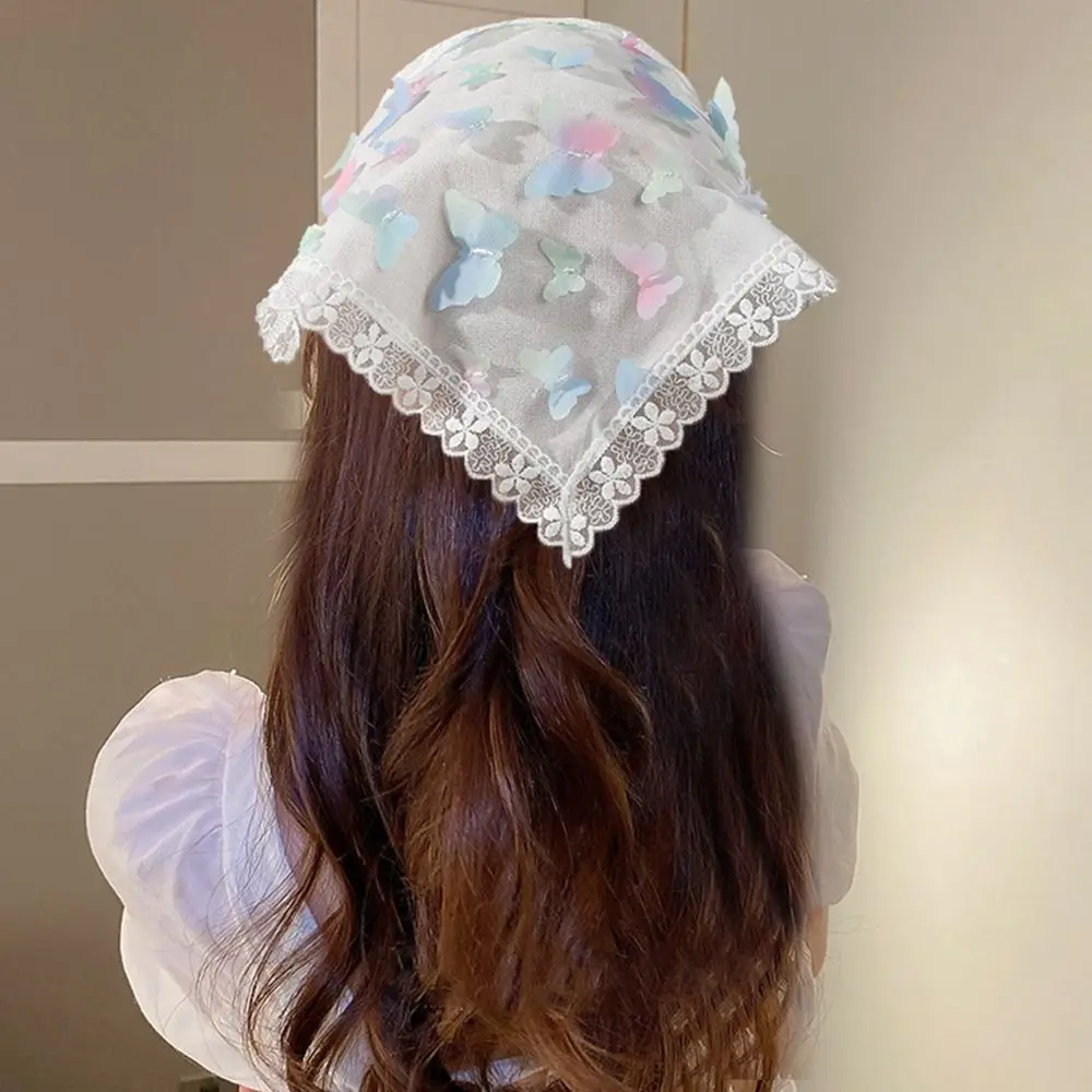 Floral Print Lace Triangle Scarf Hair Band White Fashion Bandana Turban Headband For Women Headwarp Hair Accessories
Floral Print Lace Triangle Scarf Hair Band White Fashion Bandana Turban Headband For Women Headwarp Hair Accessories