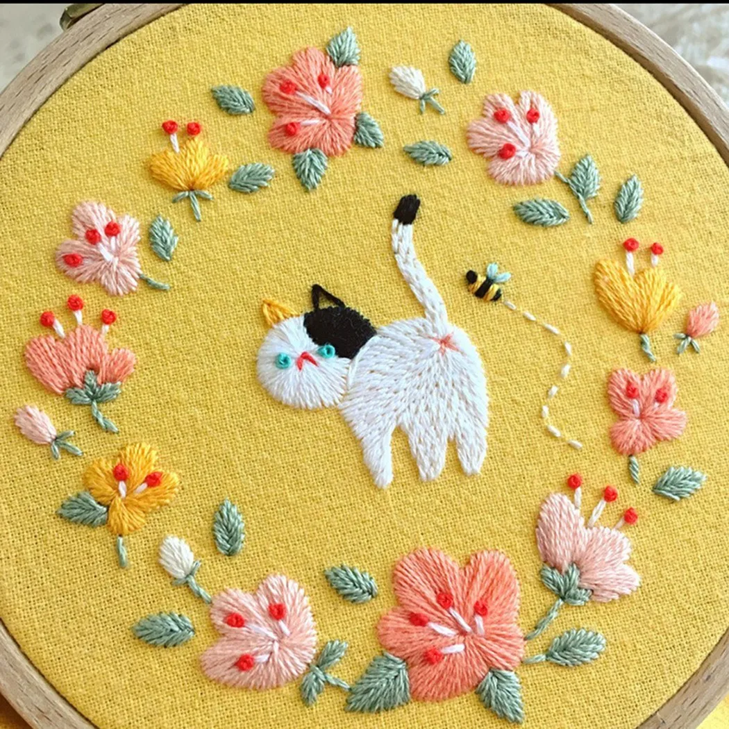 Cloth Material Embroidery DIY Fabric Kit Cute Flower Patterns Handmade Printed Beginners Brand New High Quality
Cloth Material Embroidery DIY Fabric Kit Cute Flower Patterns Handmade Printed Beginners Brand New High Quality